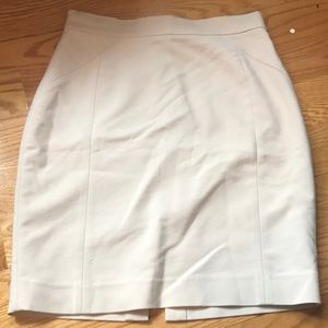 Tan pencil skirt H&M